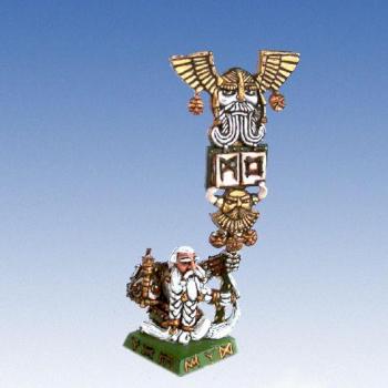Dwarf Army Batlle Standard Bearer by benko
