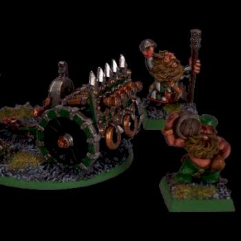 Dwarf Organ Gun by Ross Avi Krinsky