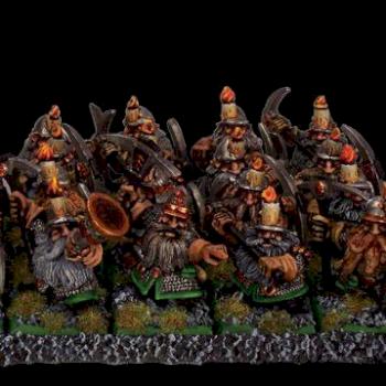 Dwarf Miners Regiment by Ross Avi Krinsky