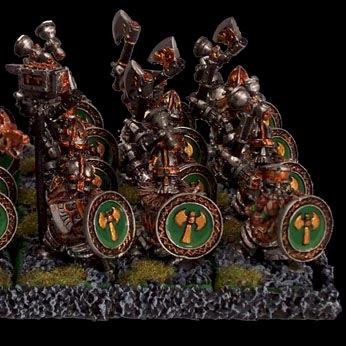 Dwarf Iron Breakers Regiment by Ross Avi Krinsky