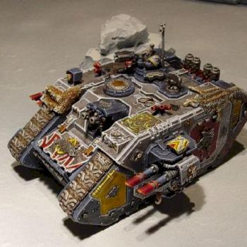 Land Raider Space Wolf by gros bob