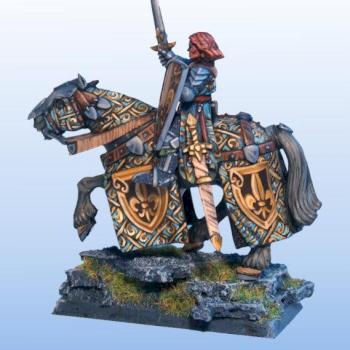 Bretonnian Paladin by Black Gobbo