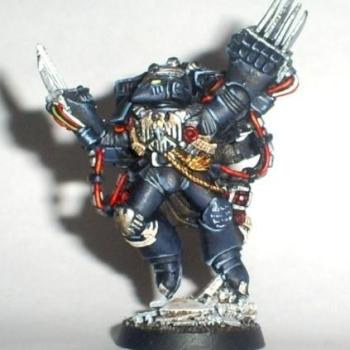 Capt. Shrike Space Marine by SiloSpyrole