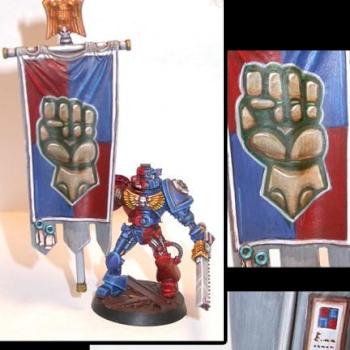 Brazen Fists Standard Bearer by asher40