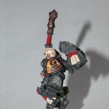 Imperial Fist Chaplain side profile... by paydmydues
