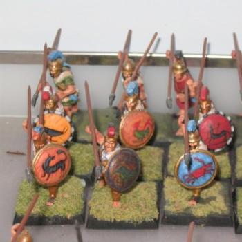 hoplite phalanx by reddragon111
