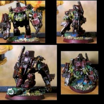 Nob in megaarmor (tau suit conversion) by Slimak