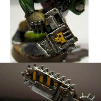 Ork slugga boy 2 by Doc Grotsnic