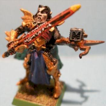 Malus Darkblade on Foot by elvslayer