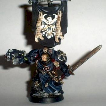 Space Marine Terminator by SiloSpyrole