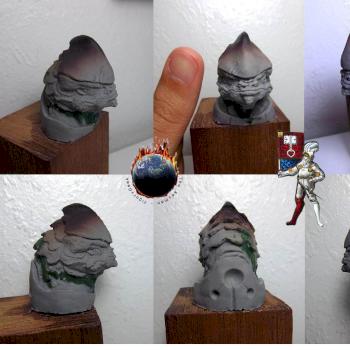 Krogan - Mass Effect - Buste by The Keyman
