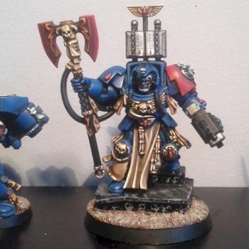 Blood Angel Librarian Group by I am Legion