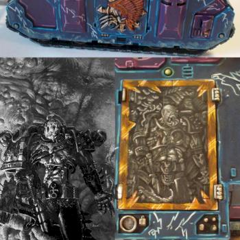 Night Lords Noise Marine Rhino by Vermillion_