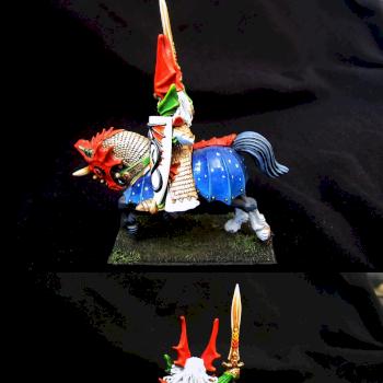 High Elf Dragon Rider by stampedingviking