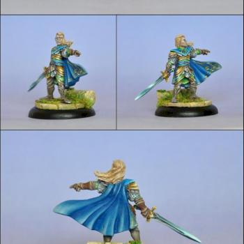 Miniaturas Del Castillo - Elven Captain by TheBucklandBrewer