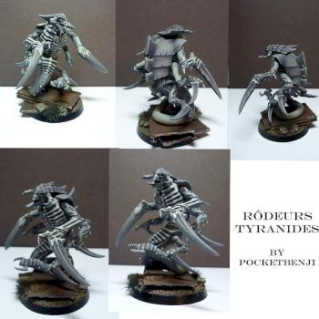 Tyranid Ravener Brood by pocketbenji