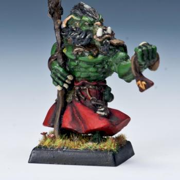 Bull Orc Cleric by uberBUCK