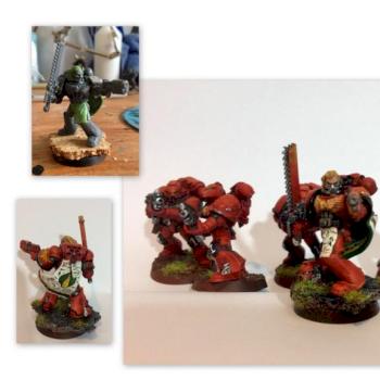 Blood Angels Squad by Dovecroft