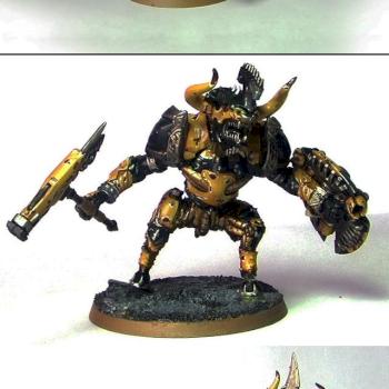 40k Beastmen Minotaur by mayajid