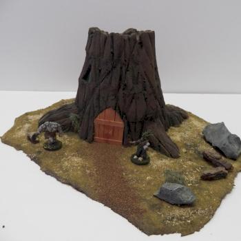 Elven Tree House by cyberdrake
