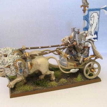 Lion Chariot / Köwenstreitwagen by Migi