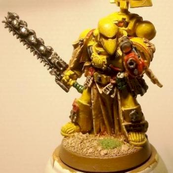 Imperial Fist Sergeant by physhdude