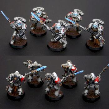Grey Knight Purifiers by Johnnyhorse