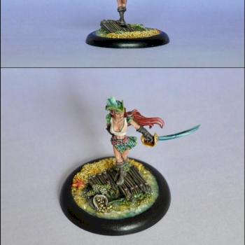 Reaper - Lauren Silversail, Elf Pirate by TheBucklandBrewer