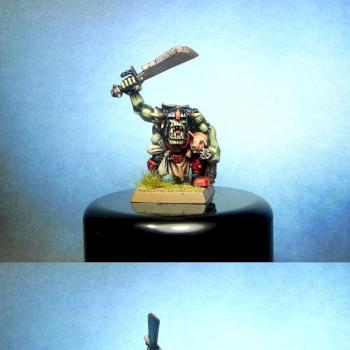 Orc raider with pig by Samuedio