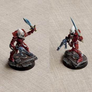 Eldar Storm Guardian by Comitiva Carmina