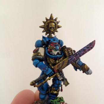 Blood Ravens/Blood Angels Librarian by Nonnac