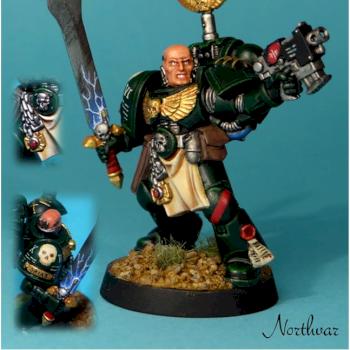 Dark Angels Sergeant AOBR Conversion by Northvaryag