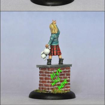 Hasslefree Miniatures - Alyx, Female Youth by TheBucklandBrewer