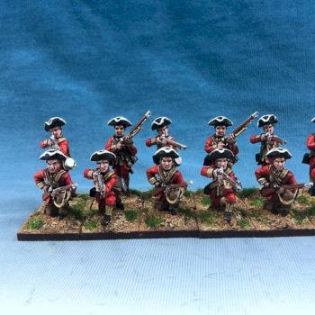 28mm French Indian War FIW Painted by wargame
