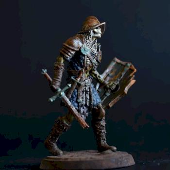 Skeleton Fighter by Mulligan