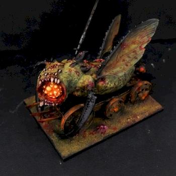 Nurgle hell cannon by teudge