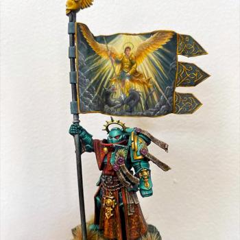 Galiot, standard bearer of the Order by Galadesty