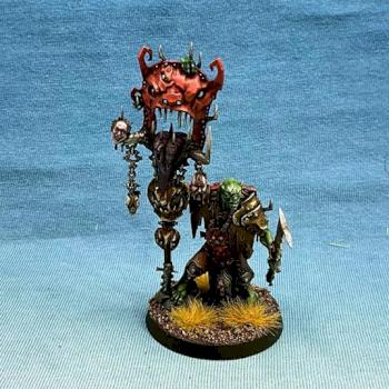 Orruks Murknob with  Belcha Banner by wargame