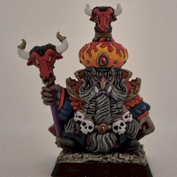 Fabelzel Evil Dwarfs - Sorcerer Champion by tymcio5