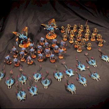 Chaos Demons Army by Gruumsh