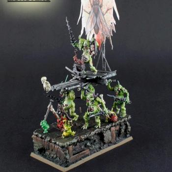Chaos Nurgle Warshrine by dargo000