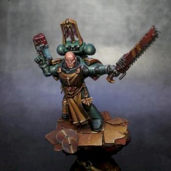Veteran Sergeant Raphael dark angels by seyerlerver