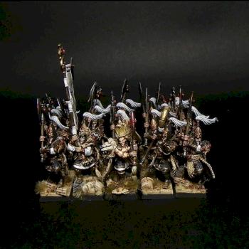 High elves White lions of Chrace unit by karpunk