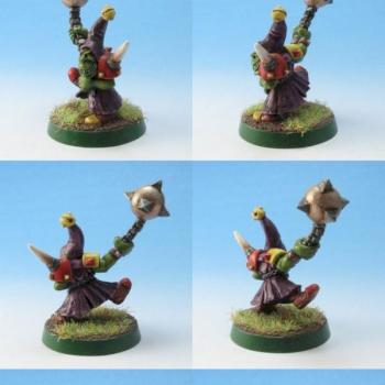 Fungus the Loon - Bloodbowl goblin starplayer by ptdesignstudio