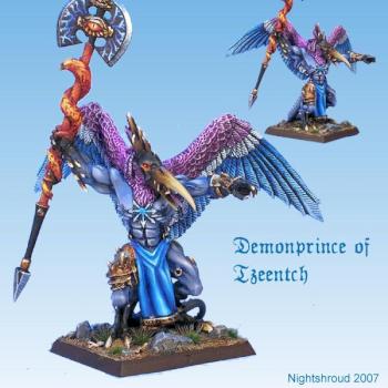 Tzeentch Demonprince by Nightshroud