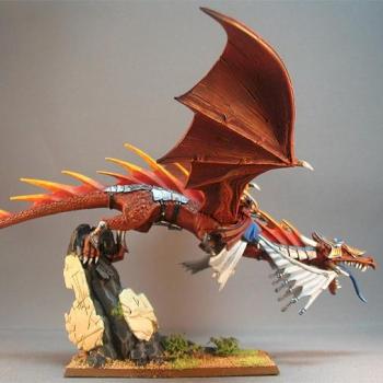 High Elf Dragon Mage 2 by Miniature Art Studio