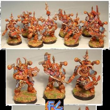unité de 8 guerriers du chaos universel by grosbob2