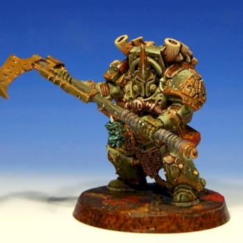 Chaos Lord Typhus, Herald of Nurgle by Paaschburg