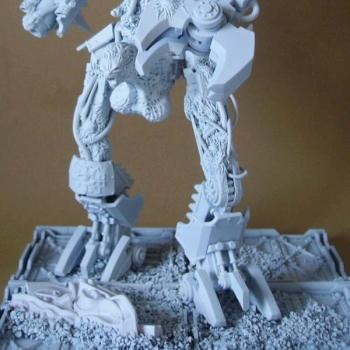 chaos knight class titan by DRONELORD