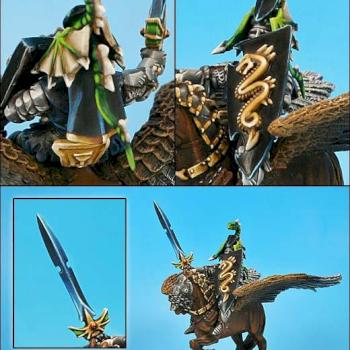 Mallobaude on Pegasus (Bretonnian Duke) by BFM Studio